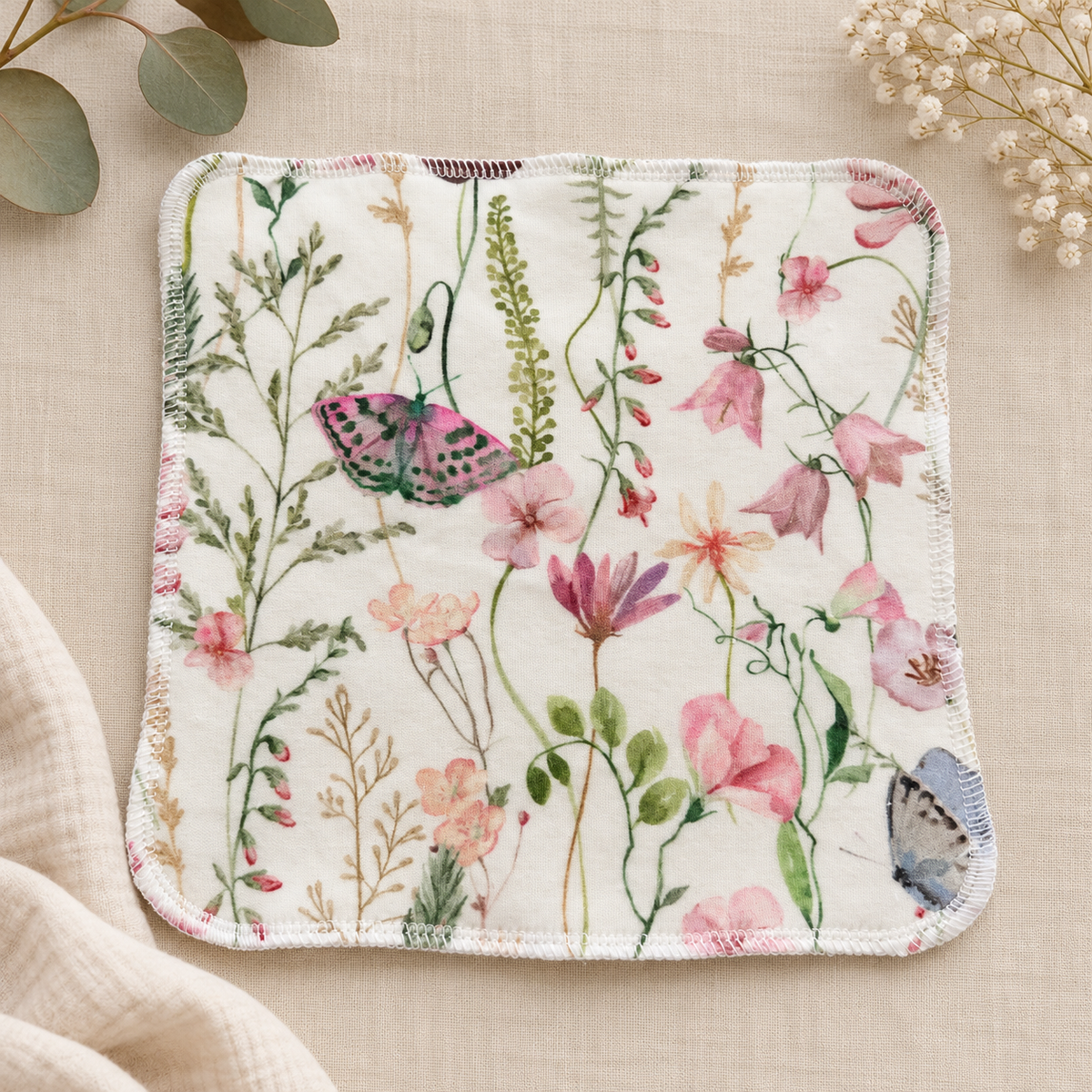 Wildflower Garden | Baby Washcloths – Set of 3