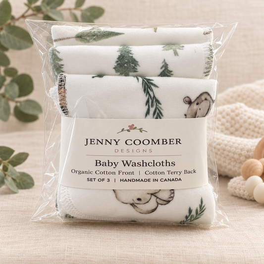 Little Adventures | Baby Washcloths – Set of 3