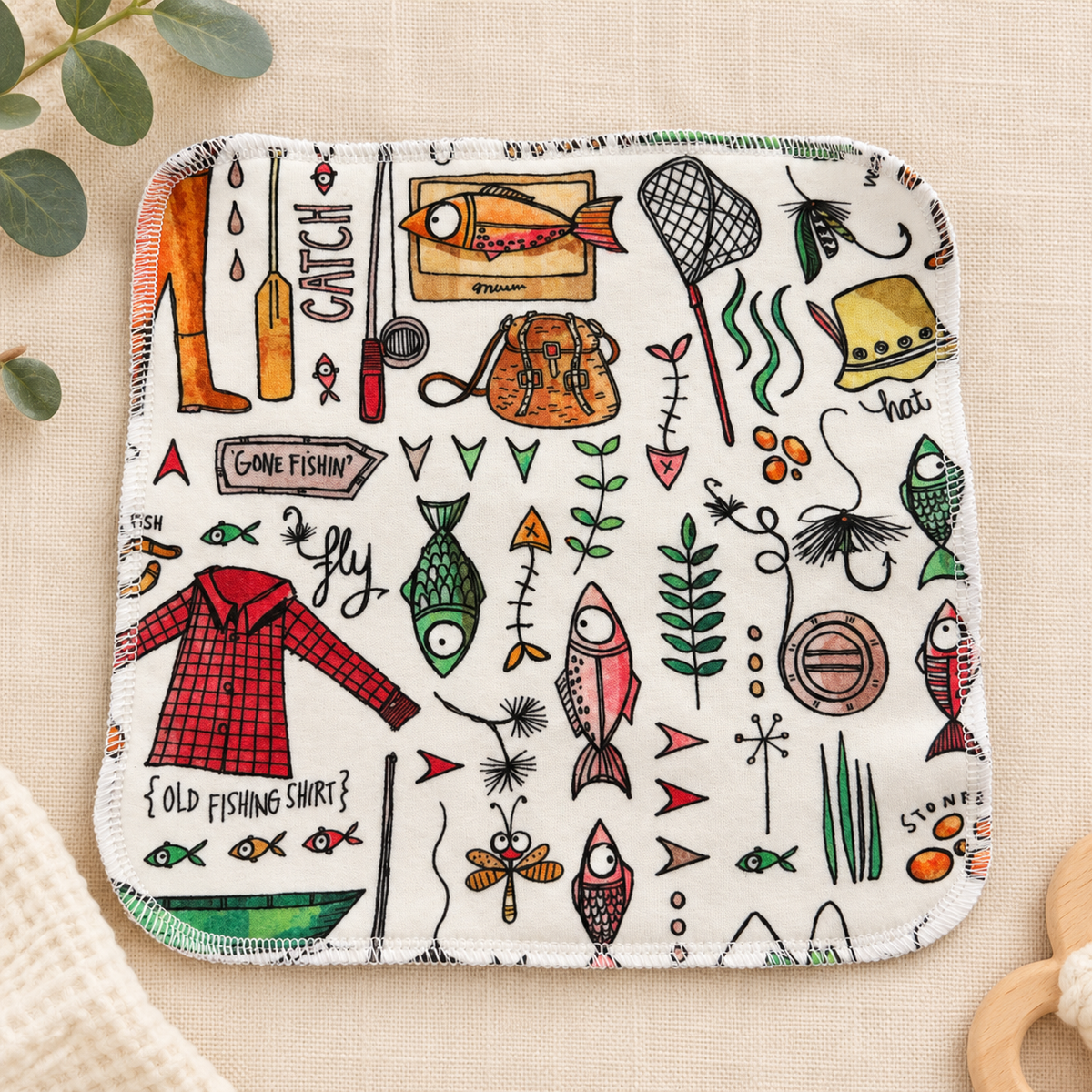 Coastal Adventures | Baby Washcloths – Set of 3
