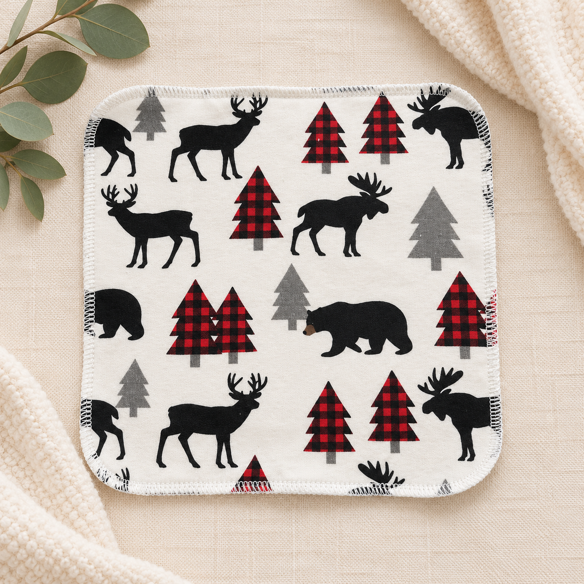 Woodland Wonders | Baby Washcloths – Set of 3
